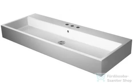 Duravit Vero Air 120x47 cm mosdó, csiszolt, három csaplyukkal 2350120025 ( 235012 )