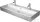 Duravit Vero Air 120x47 cm mosdó két csaplyukkal, csiszolt 2350120026 ( 235012 )