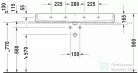 Duravit Vero Air 120x47 cm mosdó két csaplyukkal, csiszolt 2350120026 ( 235012 )