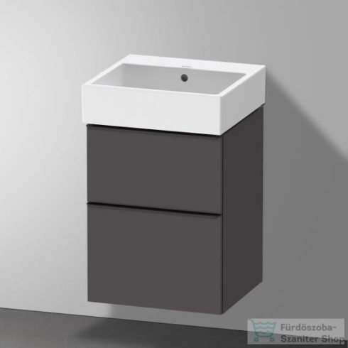 Duravit VERO AIR 50x47 cm-es bútorral aláépíthető mosdó csaplyuk nélkül,Wondergliss bevonattal,23505000601