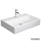 Duravit VERO AIR 60x47 cm-es csiszolt mosdó túlfolyó nélkül,Wondergliss bevonattal,23506000711