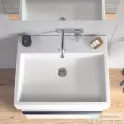 Duravit VERO AIR 60x47 cm-es csiszolt mosdó csaplyuk és túlfolyó nélkül,2350600079
