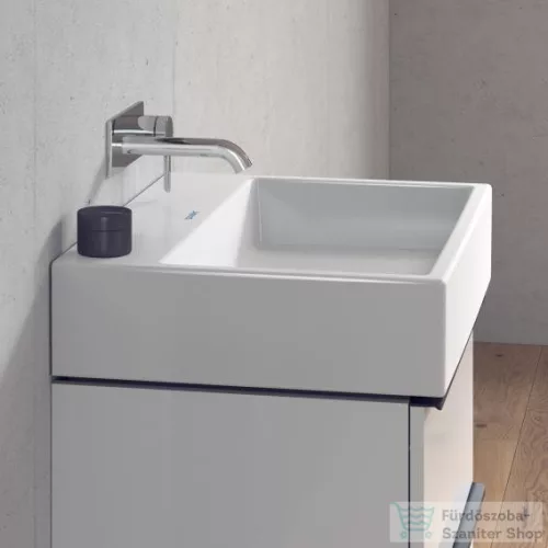 Duravit VERO AIR 60x47 cm-es csiszolt mosdó csaplyuk és túlfolyó nélkül,2350600079