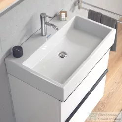   Duravit VERO AIR 70x47 cm-es csiszolt mosdó túlfolyó nélkül,Wondergliss bevonattal,23507000711