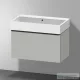 Duravit VERO AIR 80x47 cm-es bútorral aláépíthető mosdó csaplyuk nélkül,2350800060