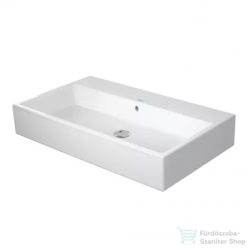 Duravit VERO AIR 80x47 cm-es bútorral aláépíthető mosdó csaplyuk nélkül,2350800060