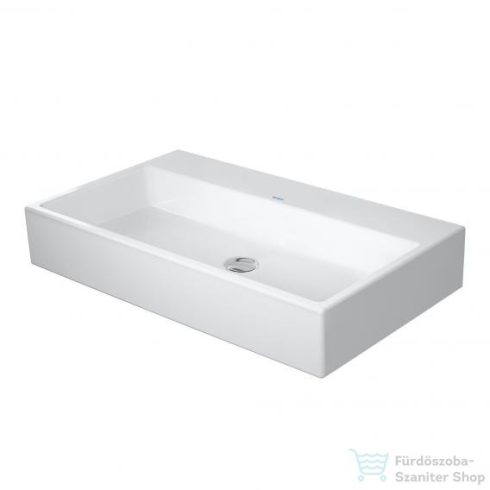Duravit VERO AIR 80x47 cm-es bútorral aláépíthető mosdó csaplyuk és túlfolyó nélkül,2350800070