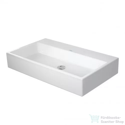 Duravit VERO AIR 80x47 cm mosdó csaplyuk és túlfolyó nélkül,csiszolt aljú,2350800079