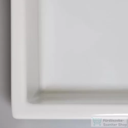 Duravit VERO AIR 80x47 cm mosdó csaplyuk és túlfolyó nélkül,csiszolt aljú,2350800079