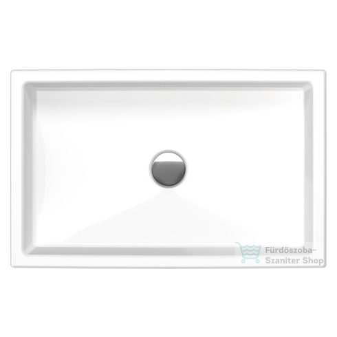 Duravit VERO AIR 60x38 cm-es ráültethető mosdó csaplyuk és túlfolyó nélkül,Wondergliss bevonattal,23516000001