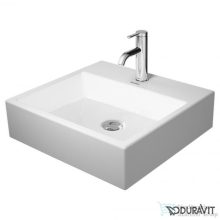   Duravit VERO AIR 50x47 cm-es ráültethető mosdó túlfolyó nélkül,2352500041