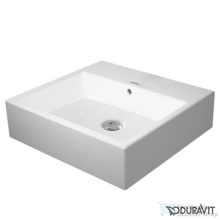   Duravit VERO AIR 50x47 cm-es ráültethető mosdó csaplyuk nélkül,Wondergliss bevonattal,23525000601