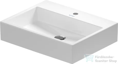 Duravit VERO AIR 60x47 cm-es ráültethető mosdó túlfolyó nélkül,2352600041