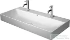 Duravit DuraSquare 100x47 cm-es csiszolt mosdó két csaplyukkal,Wondergliss bevonattal,23531000721