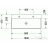 Duravit DuraSquare 100x47 cm mosdó két csaplyukkal, csiszolt 2353100072 ( 235310 )