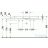Duravit DuraSquare 100x47 cm mosdó két csaplyukkal, csiszolt 2353100072 ( 235310 )