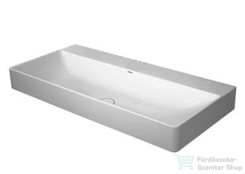 Duravit DuraSquare 100x47 cm mosdó csaplyuk nélkül, csiszolt 2353100079 ( 235310 )