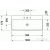Duravit DuraSquare 100x47 cm mosdó csaplyuk nélkül, csiszolt 2353100079 ( 235310 )