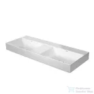 Duravit DURASQUARE 120x47 cm-es bútorral aláépíthető dupla mosdó csaplyuk nélkül,2353120070