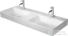 Duravit DURASQUARE 1200x470 mm-es bútorral aláépíthető csiszolt dupla mosdó,2353120071
