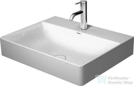 Duravit DURASQUARE 60x47 cm-es bútorral aláépíthető mosdó,2353600041