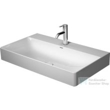  Duravit DURASQUARE 80x47 cm-es bútorral aláépíthető mosdó Wondergliss bevonattal,23538000411