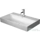 Duravit DURASQUARE 80x47 cm-es bútorral aláépíthető mosdó Wondergliss bevonattal,23538000411