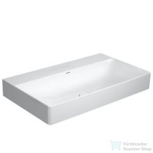   Duravit DURASQUARE 80x47 cm-es bútorral aláépíthető mosdó csaplyuk nélkül,2353800070