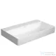 Duravit DURASQUARE 80x47 cm-es bútorral aláépíthető mosdó csaplyuk nélkül,2353800070