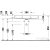 Duravit DURASQUARE 80x47 cm-es bútorral aláépíthető mosdó csaplyuk nélkül,2353800070