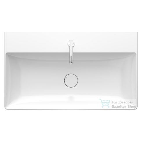 Duravit DURASQUARE 80x47 cm-es bútorral aláépíthető csiszolt mosdó,2353800071