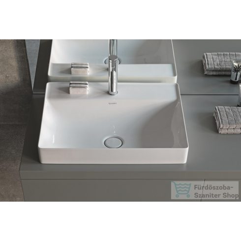 Duravit DuraSquare 60x47 cm ráültethető mosdó 2354600041 ( 235460 )