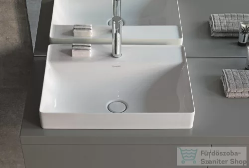 Duravit DuraSquare 60x47 cm ráültethető mosdó 2354600041 ( 235460 )