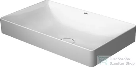 Duravit DuraSquare 60x34,5 cm ráültethető mosdó 2355600000 ( 235560 )