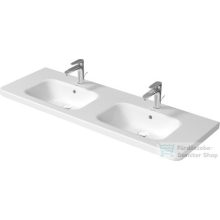   Duravit DURASTYLE 140x48 cm-es dupla mosdó csaplyukkal,Wondergliss bevonattal,23571400001