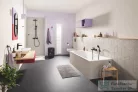 Grohe QuickFix START M mosdó csaptelep click-clack leeresztővel,matt fekete 235752432
