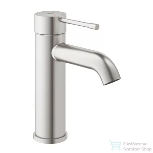 Grohe ESSENCE S mosdó csaptelep leeresztő nélkül,Supersteel 23590DC1
