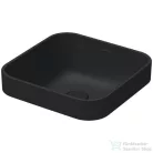 Duravit HAPPY D.2 PLUS 40x40 cm-es ráültethető csiszolt mosdó,antracit matt,2359401300