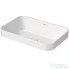 Duravit HAPPY D.2 PLUS 60x40 cm-es ráültethető csiszolt mosdó,fehér 2359600000