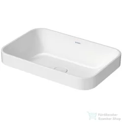   Duravit HAPPY D.2 PLUS 60x40 cm-es ráültethető csiszolt mosdó,fehér 2359600000