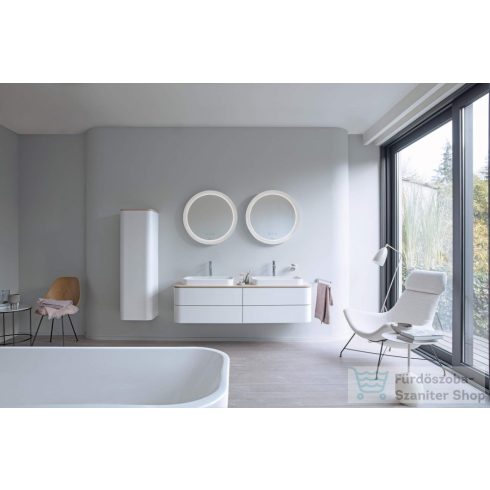 Duravit HAPPY D.2 PLUS 60x40 cm-es ráültethető csiszolt mosdó,fehér 2359600000