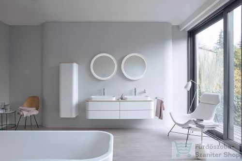 Duravit HAPPY D.2 PLUS 60x40 cm-es ráültethető csiszolt mosdó,fehér 2359600000
