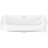 Duravit HAPPY D.2 PLUS 60x40 cm-es ráültethető csiszolt mosdó,fehér 2359600000