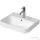 Duravit HAPPY D.2 PLUS 50x40 cm-es ráültethető csiszolt mosdó,fehér 2360500000