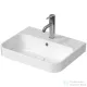 Duravit HAPPY D.2 PLUS 50x40 cm-es ráültethető csiszolt mosdó,fehér 2360500000