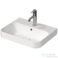  Duravit HAPPY D.2 PLUS 50x40 cm-es ráültethető csiszolt mosdó Wondergliss bevonattal,fehér 23605000001