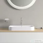 Duravit HAPPY D.2 PLUS 50x40 cm-es ráültethető csiszolt mosdó,fehér 2360500000