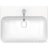 Duravit HAPPY D.2 PLUS 60x46 cm-es ráültethető csiszolt mosdó,fehér 2360600000