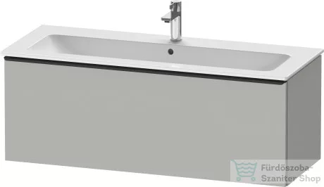 Duravit ME BY STARCK bútorral aláépíthető 123x49 cm-es mosdó bútor Wondergliss bevonattal,bútor nékül,23611200001