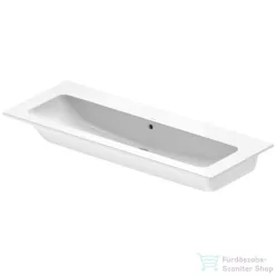   Duravit ME BY STARCK bútorral aláépíthető 123x49 cm-es mosdó csaplyuk nélkül,Wondergliss bevonattal,23611200601